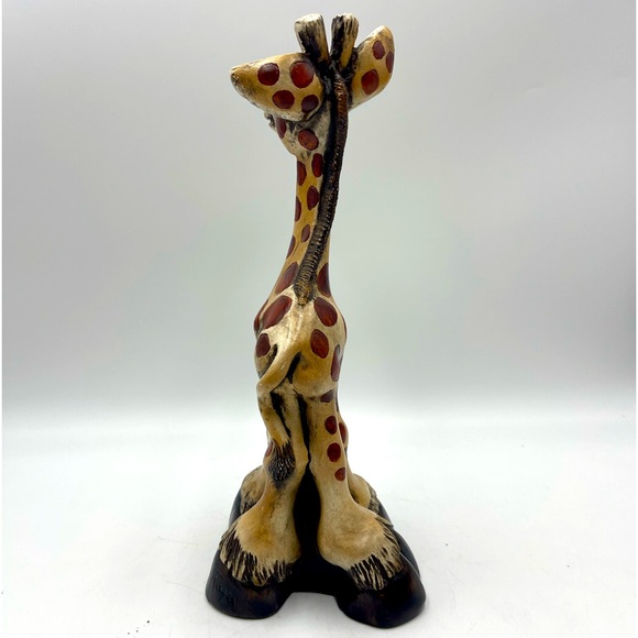 1992 Beasties Of The Kingdom “Geraldine Giraffe” Sculpture Signed by John Raya - Picture 5 of 15